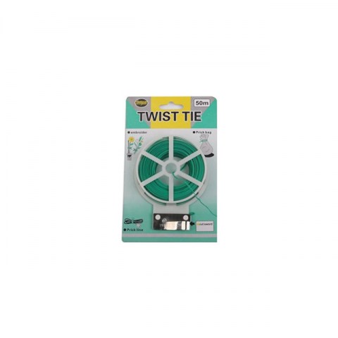 NF Grow Twist Tie 50m With Cutter